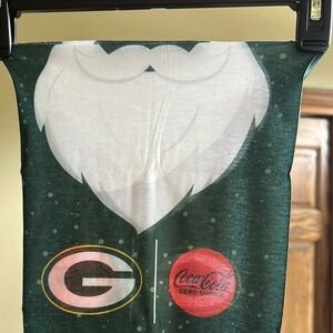 Set of 3! NWT! Green Bay Packers Santa Beard Scarves!